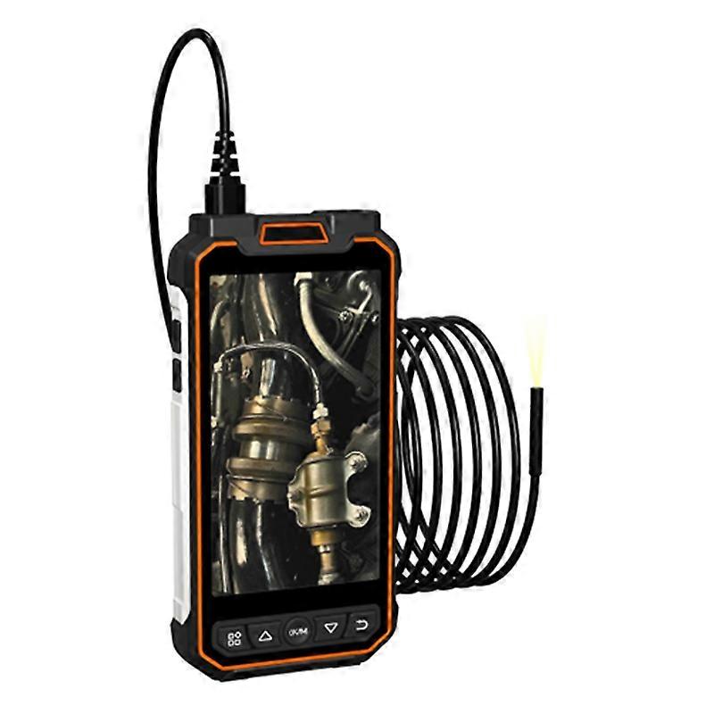 Type A MS20 2m Hard Wire LED 5-Inch Screen Borescope Single Lens Endoscope Camera