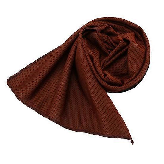 Solid Color Sweat Absorbent Summer Outdoor Sports Running Jogging Cooling Towel