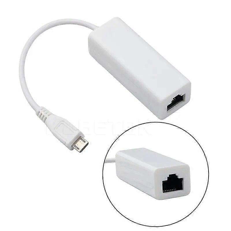 USB to RJ45  Etherne Lan Adapter Portable Micro USB to Network Card for PC Laptop Windows
