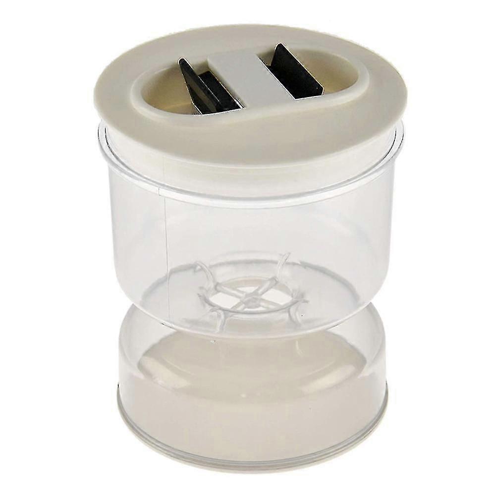 Dry And Wet Dispenser Pickles And Olives Hourglass Jar Container