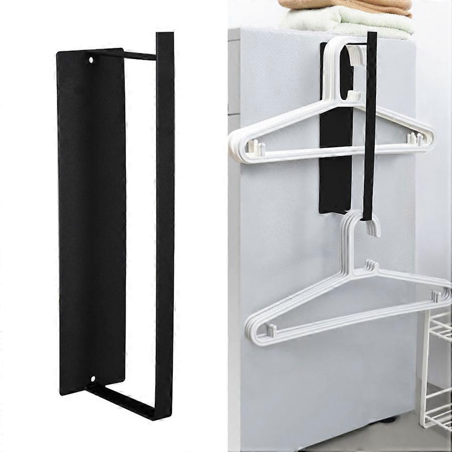 Storage Iron Hanger Rack for Laundry, Black