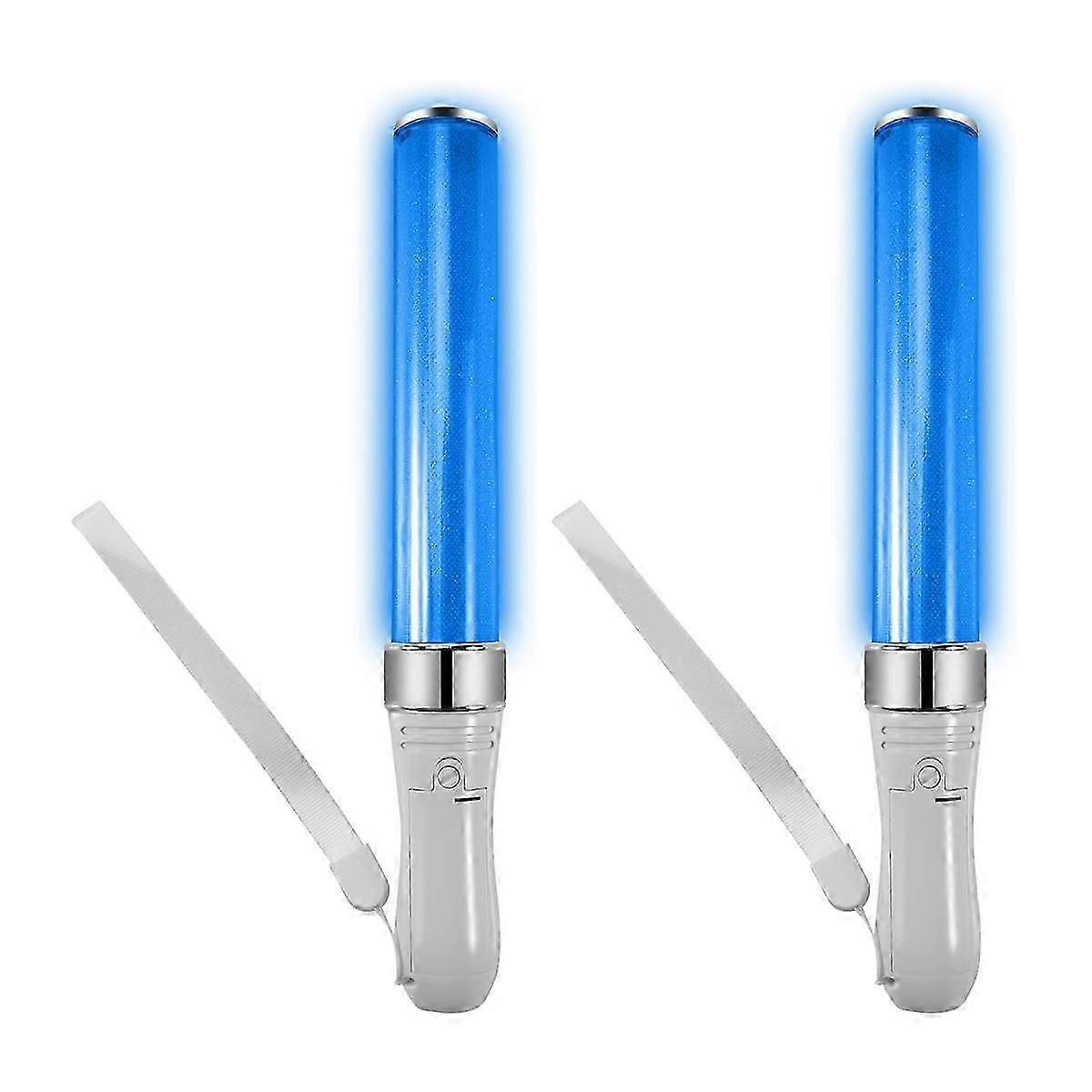 2 stk led lyspinner, 15 farger, lyspinner, lyspinner, konsertrekvisitter