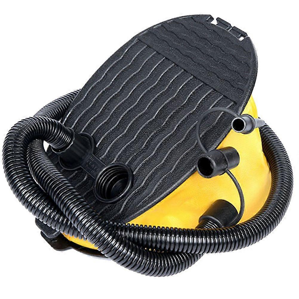 Pompe à pied à soufflet Pompe à air de gonflage de pied pour Ballon de camping Couchage Air Lit Yoga Ball Pad Tapis Matelas