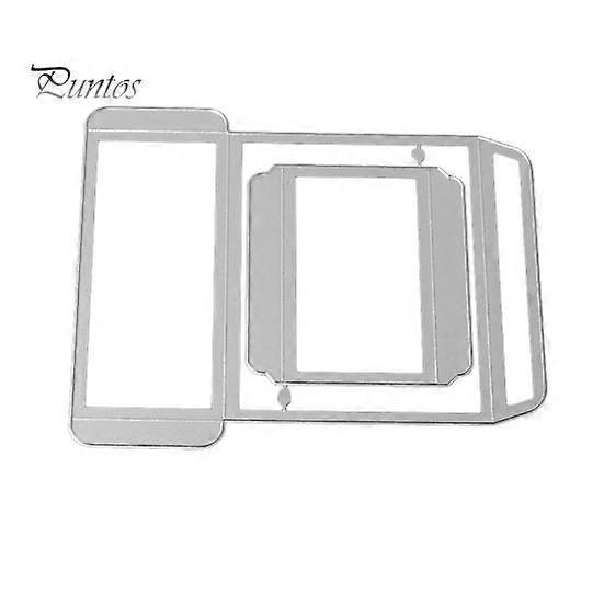 Gift Box Metal Cutting Dies DIY Scrapbooking Paper Cards Craft Emboss Stencil