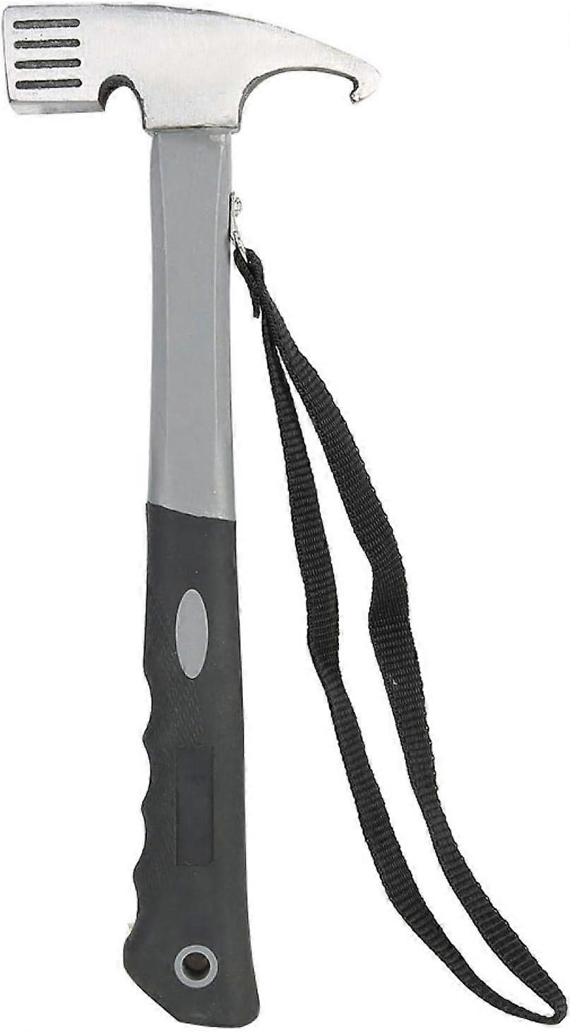 Camping Hammer, Bärbar Multifunktionell Stålhammare