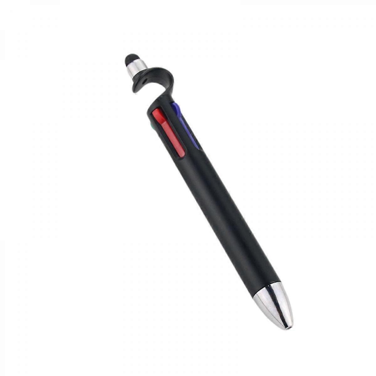 Retractable Ballpoint Pens Multicolor Pens 4 Colors Ink Ball Point Pens