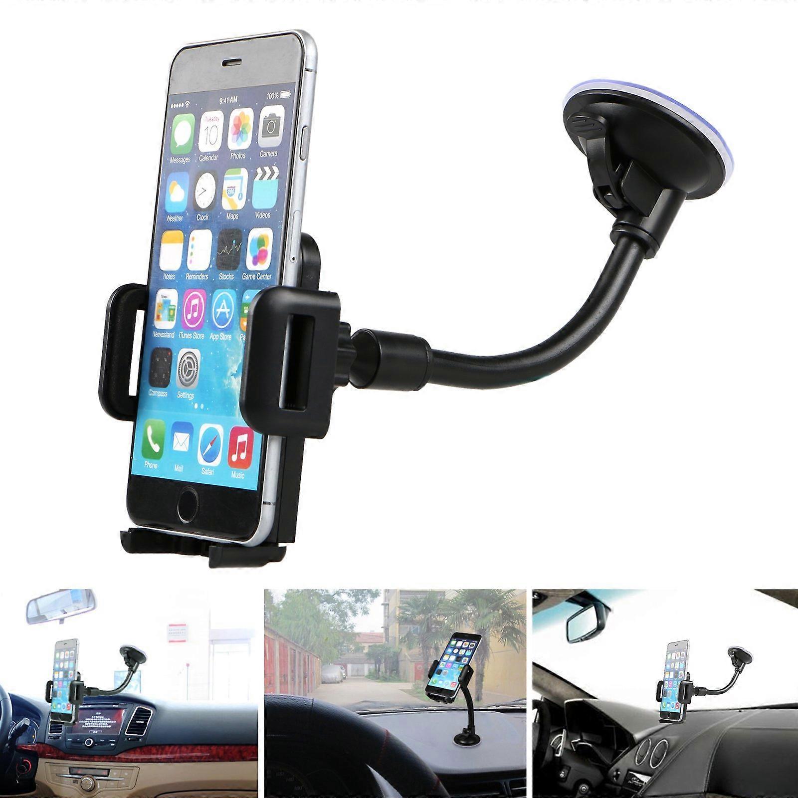 Car Phone Mount, Extendable Arm, 360 Degree Rotation