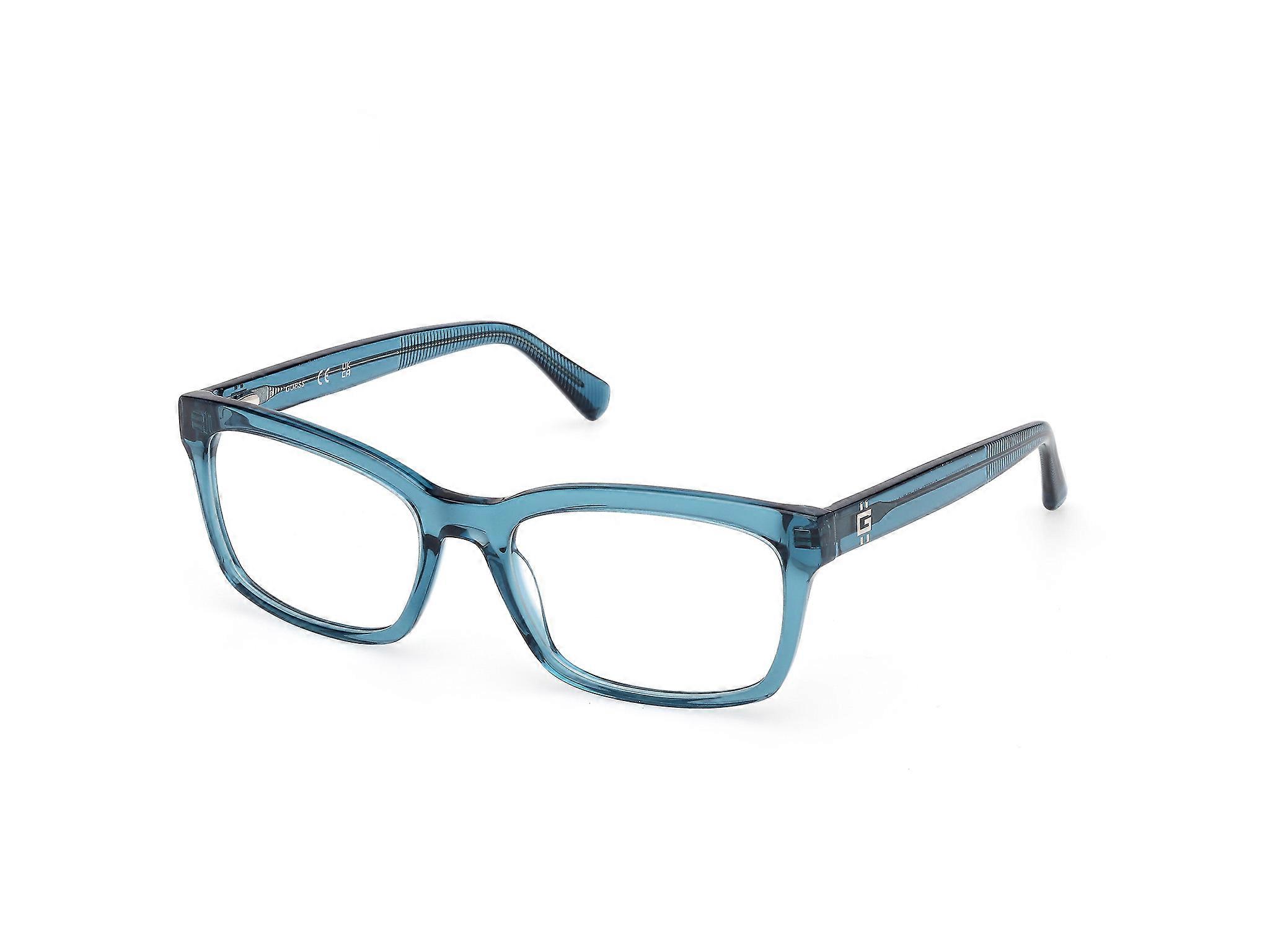 Eyewear Frames Guess GU50252 087 shiny turquoise 55/19/145 MAN