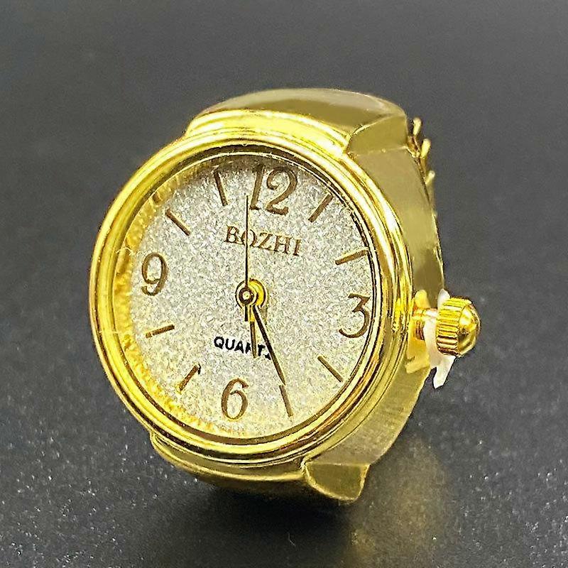 Retro Ring Watch Shaped Punk Exaggerated Spirit Ring Watch Digital Ring Watch