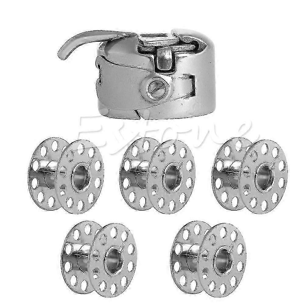 5 Bobbin +1 Bobbin pentru case set masina de cusut nou