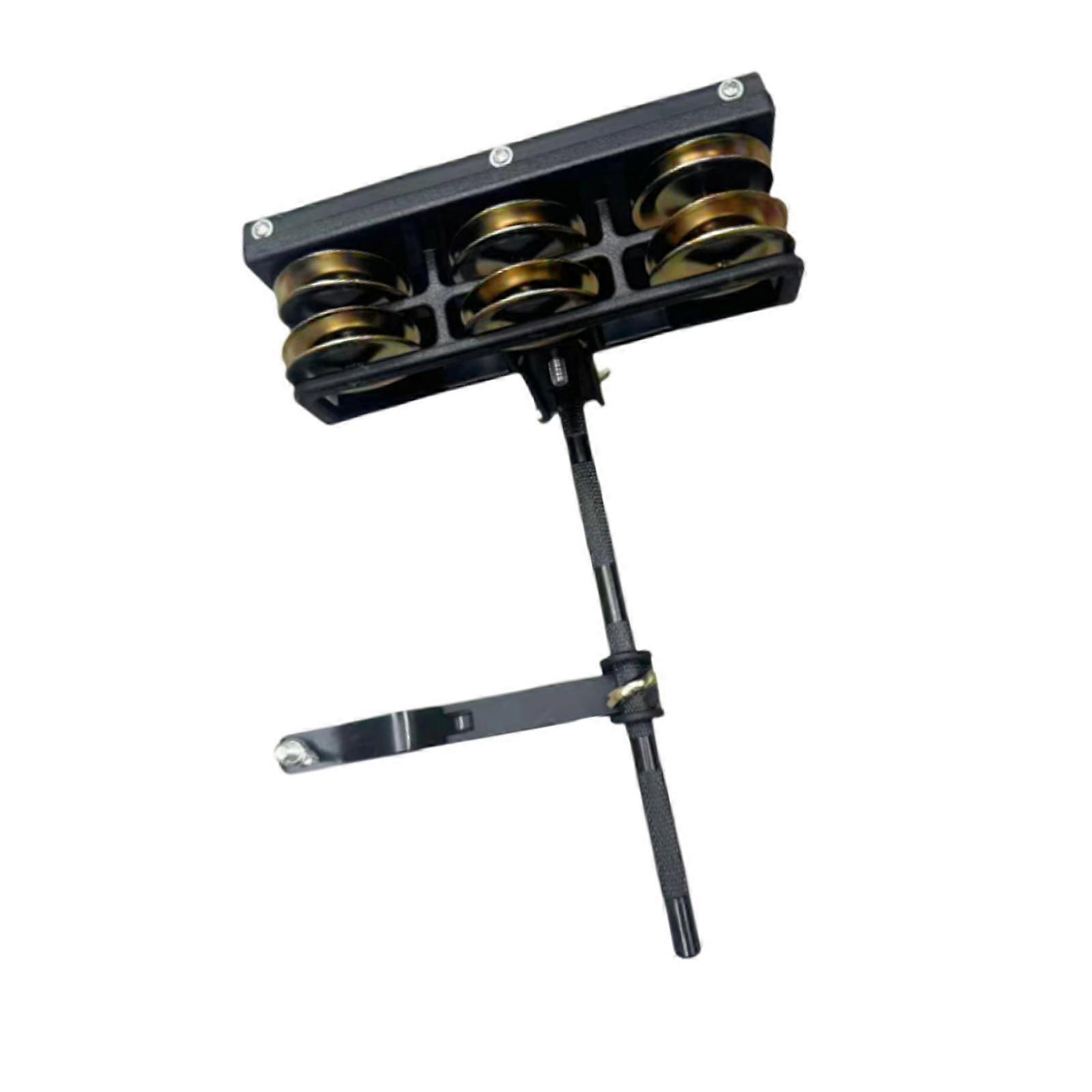 Double Row Tambourine Mountable Tambourine Multifunctional Easy Installation