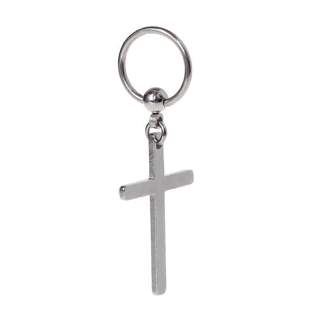 New Design Earrings for Cross Pendant Dangle Earrings Simple Jewelry Charms Brincos Hanging Buckle Nice Gift for Female