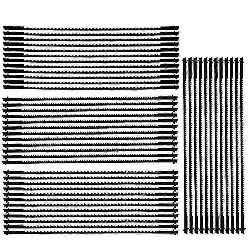 48 Pack Scroll Saw Blade Set, 5 Inch Scroll Saw Blade Pin End Replacement, Blades Woodworking Tool