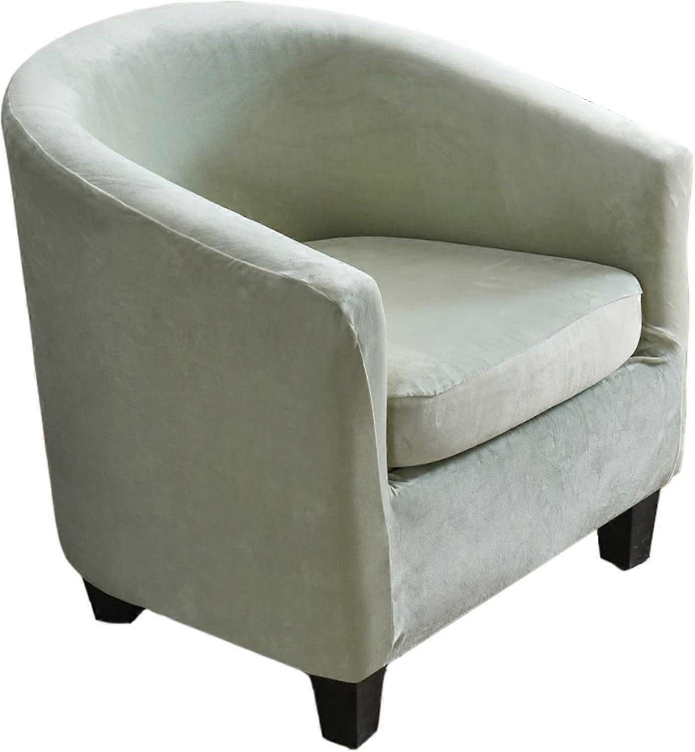 Copripoltrona in velluto, 2 pezzi Copripoltrona elasticizzato Copripoltrona elasticizzato con elastico