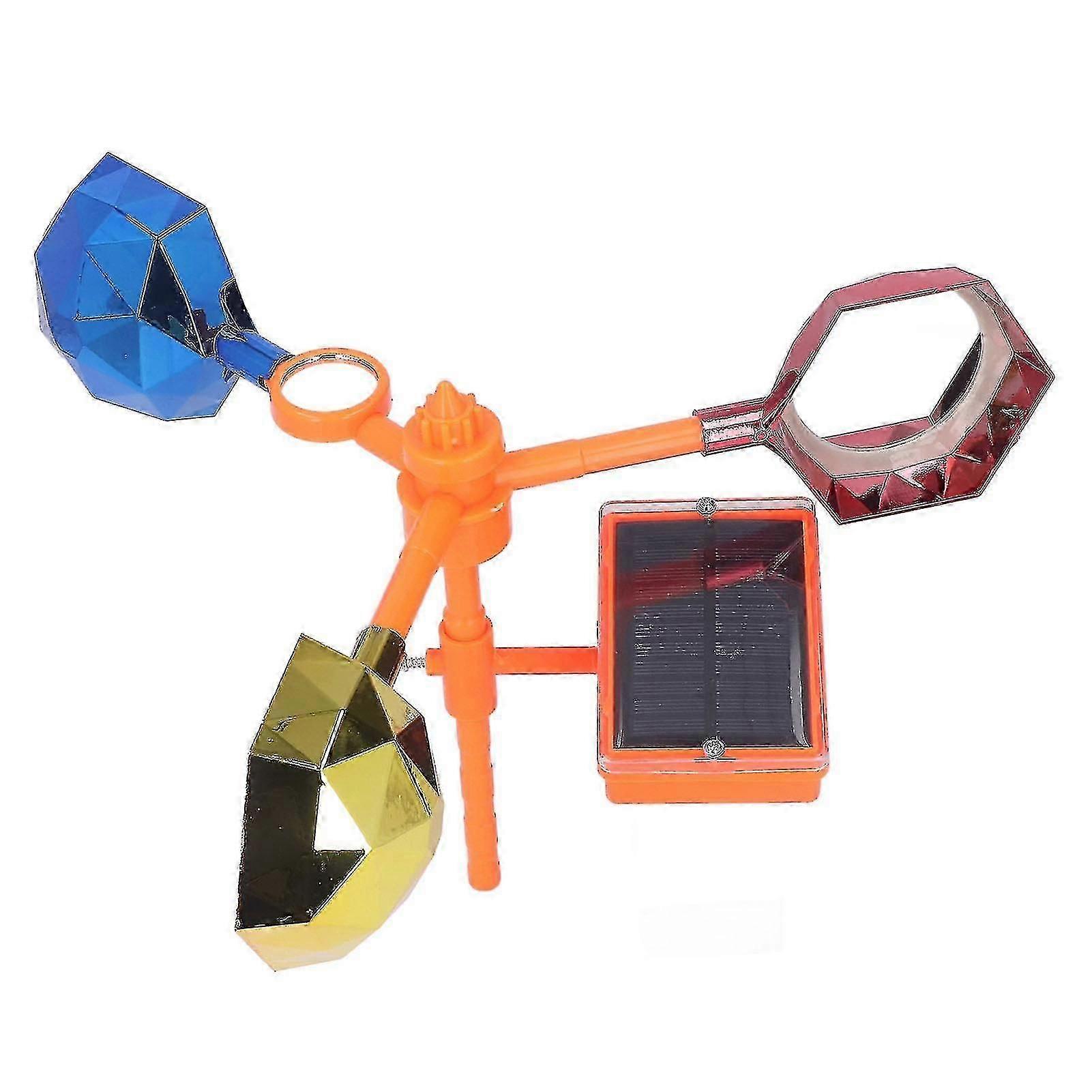 Sound Light Bird Repeller 360 Degree Light Reflection Large Volume Solar Sound Alarm Bird Deterrent Device