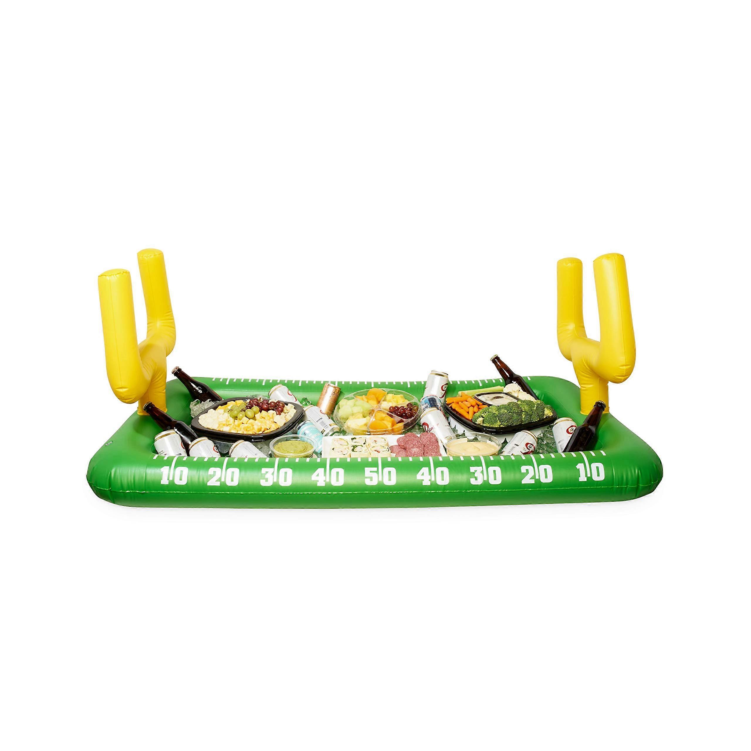 Set of Inflatable Cooler Football Field Design for Pool Party 52"x 28"
