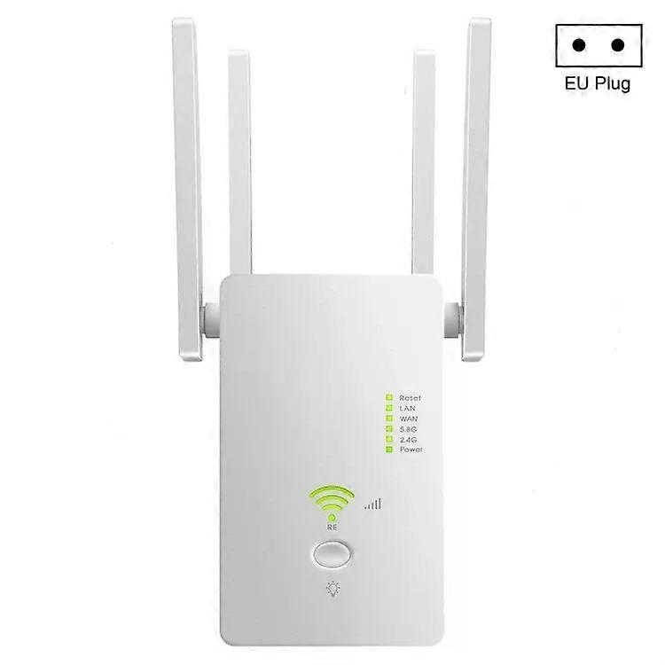 5G WiFi Repeater-1200Mbps Wireless Router,Long Range Extender -