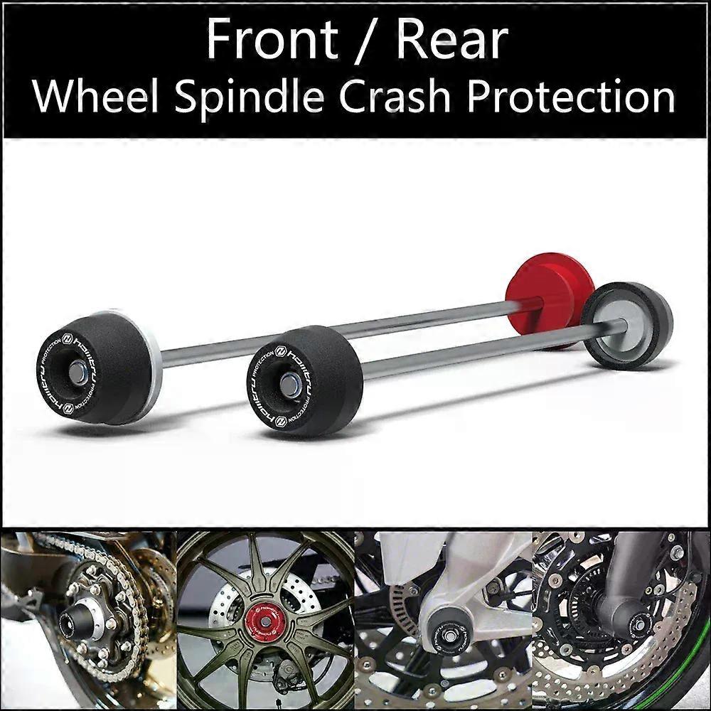 con For Ducati Streetfighter V2 / Streetfighter V4 /S/SP/SP2/ 2012-2023 Front Rear wheel Spindle Crash Protection