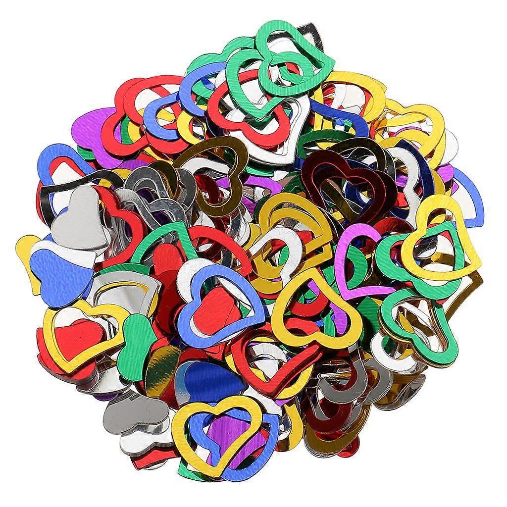 Heart Table Scatter Confetti Wedding Party Decor