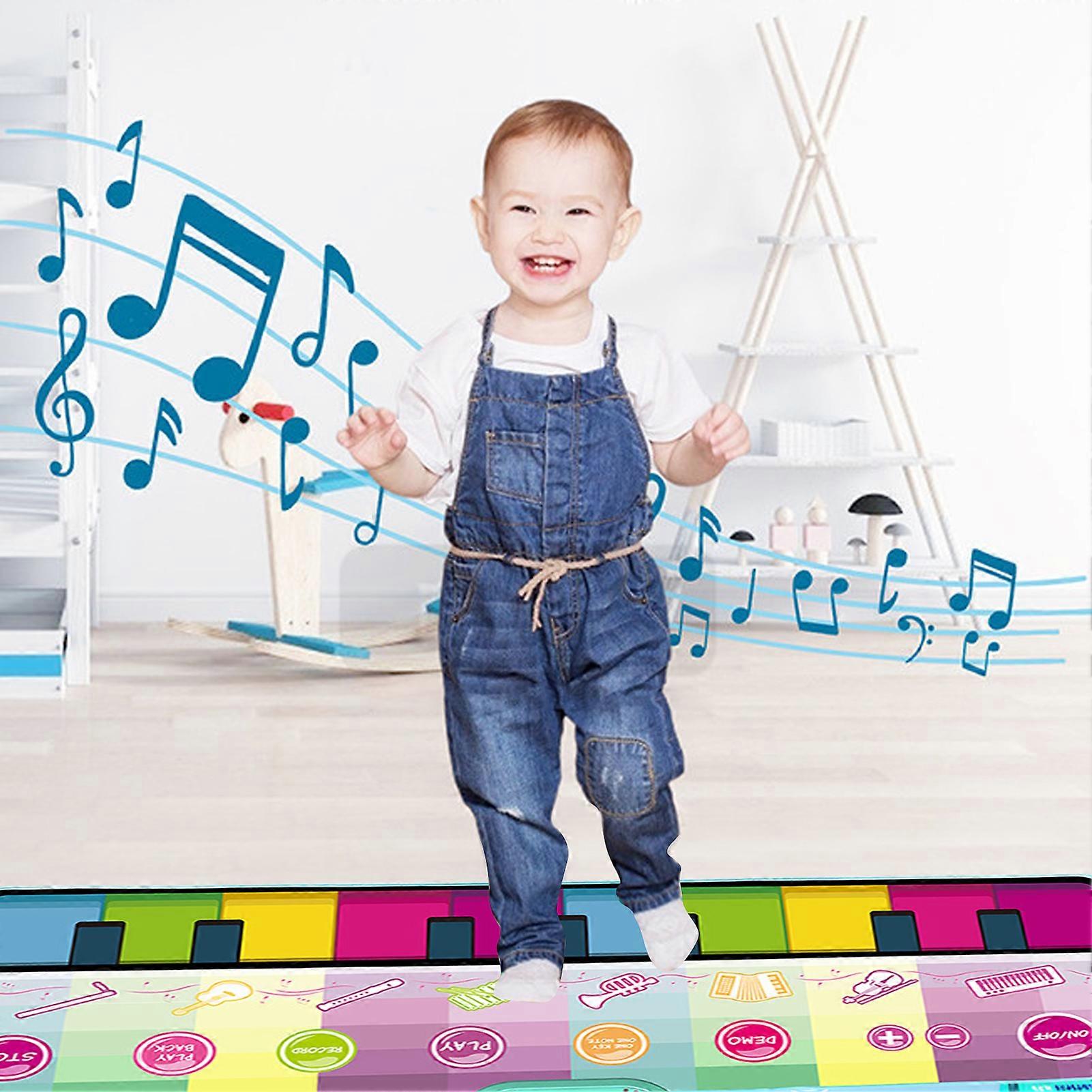 Soft Baby Musical Mat with Piano Keyboard, Type C, ABS Material