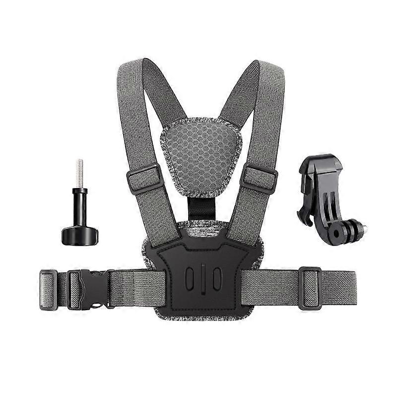 Quick Release Body Mount Belt Chest Strap with Mount & Screw
