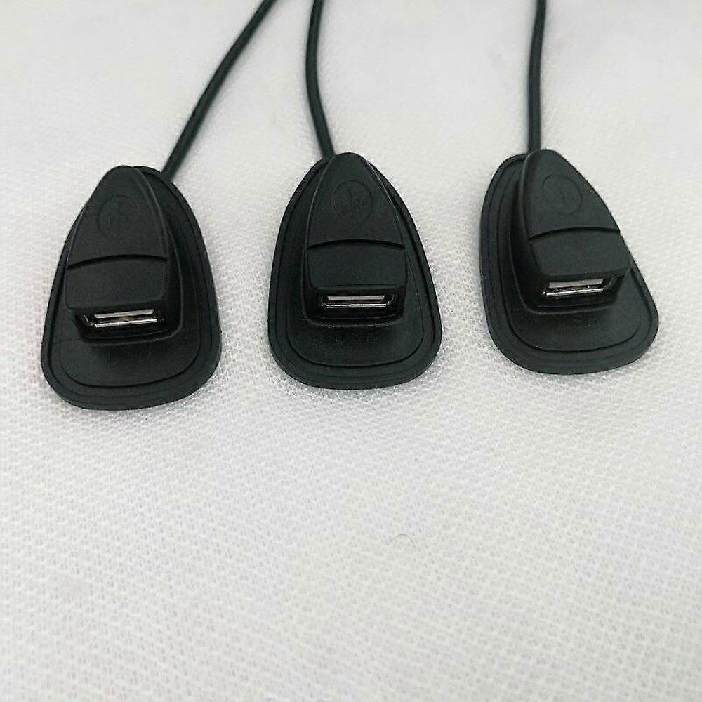 Black Backpack External USB Charging Interface Adapter Charging Cable Unisex Design
