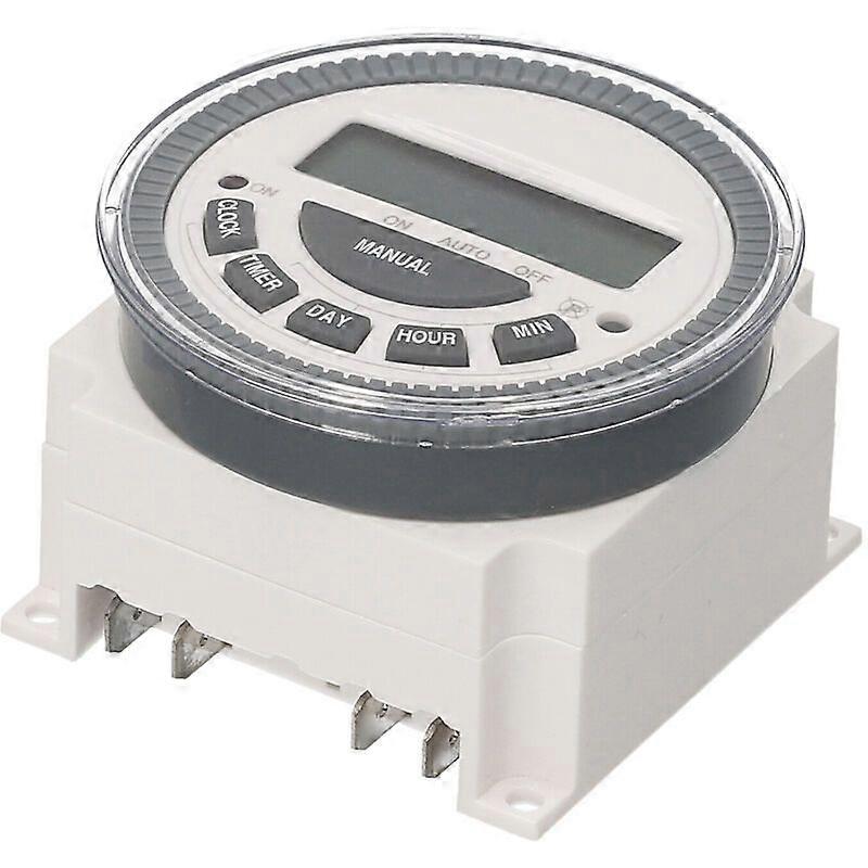 Small digital timer with time switch