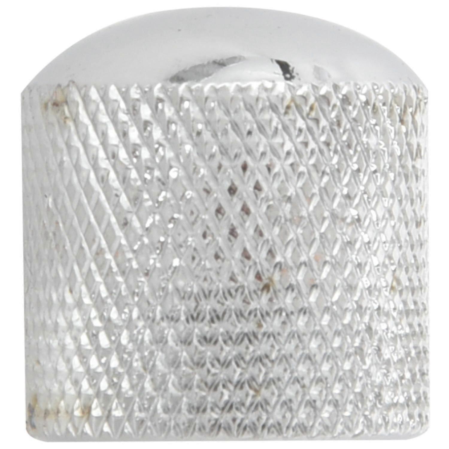 4x Guitar Dome Control Knobs For Fender Tele Replacement, Silver