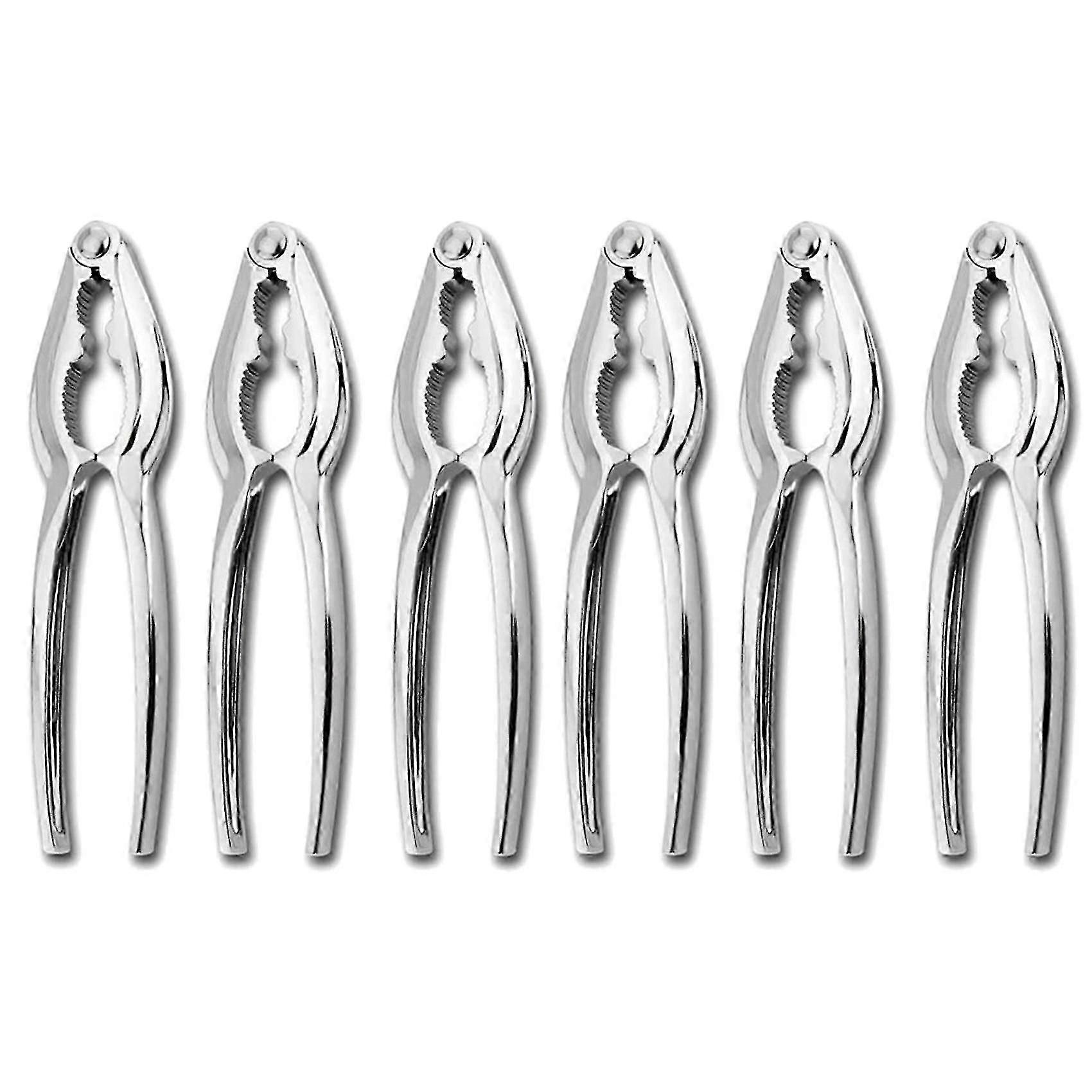 6 Pieces Seafood Tools Set Lobster Crackers Crab Crackers Sets Nut Crackers Tools Crackers And Fork