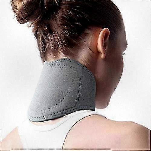 Self Heating Adjustable Neck Brace for Pain Relief and Cervical Support