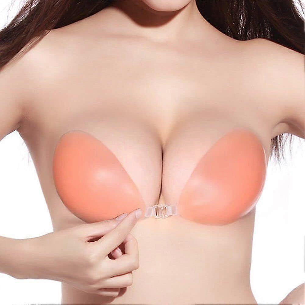 2025 Latest Model  Silicone Seamless Backless Strapless Adhesive Bra, 2 Pieces