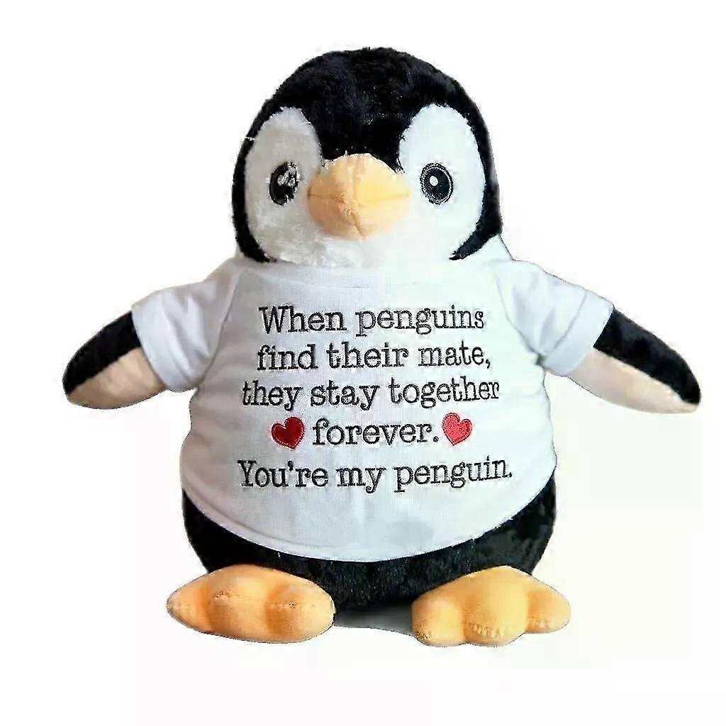 You're My Penguin Plush, Gift for Her, Plush Penguin Dolls, Birthday Gifts