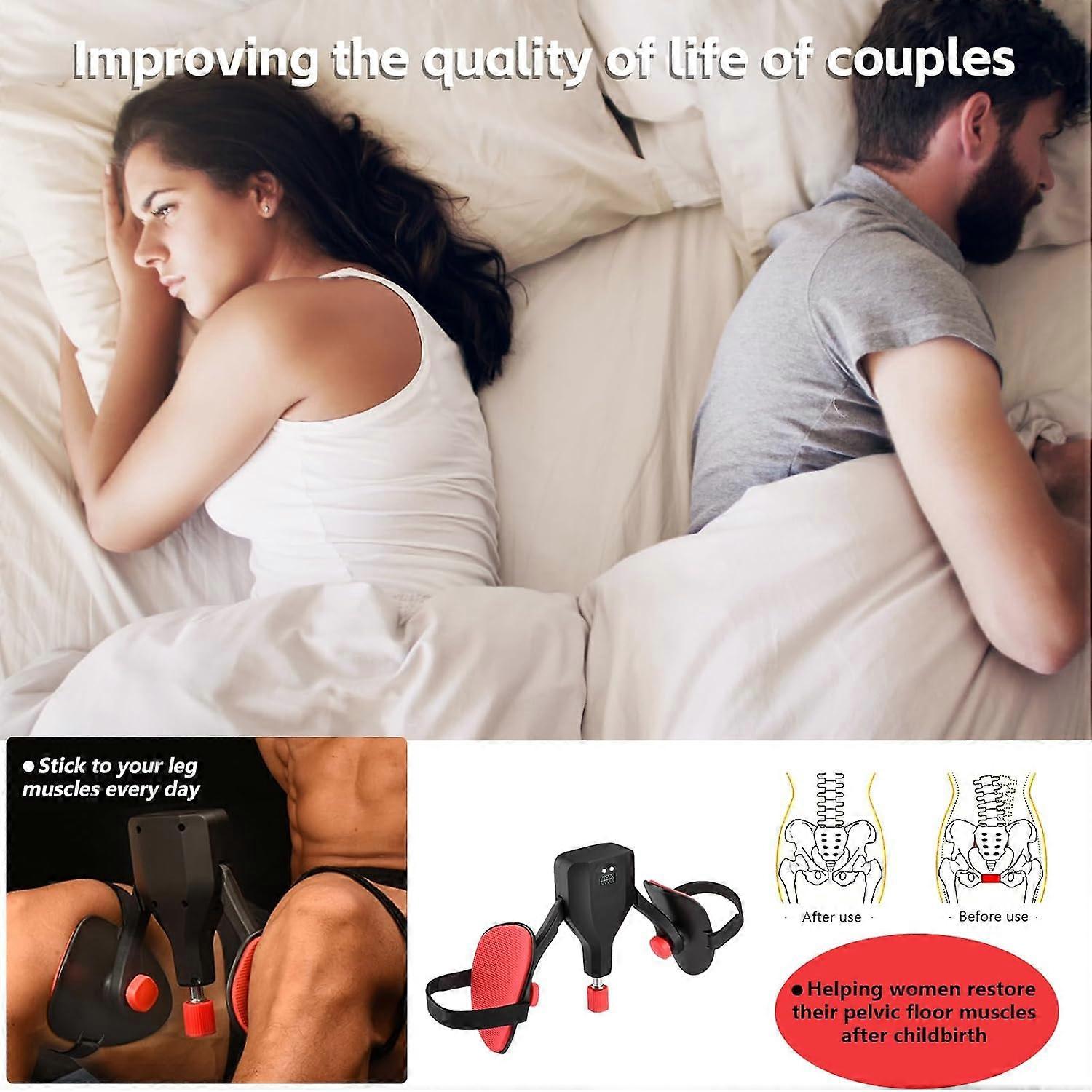 Thigh Master Hip Trainer Kegel Hip Exerciser, Trainer Exercise Equipment,Adjustable Leg