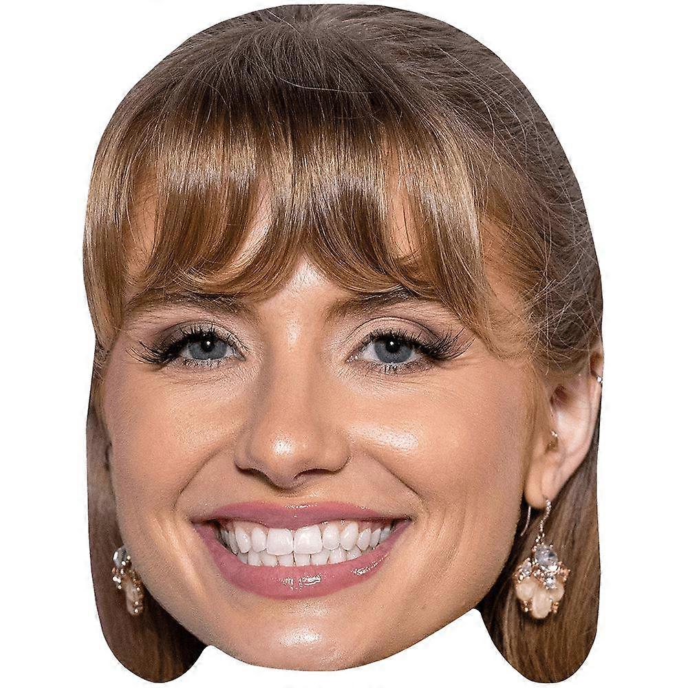 Demi Burnett (Smile) Celebrity Mask, Flat Card Face