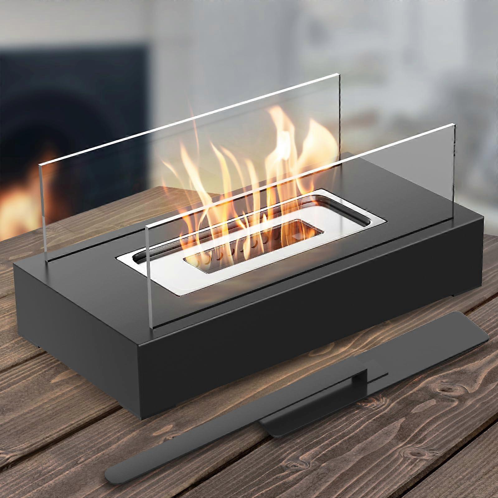 Tabletop Fire Pit,Indoor Outdoor Table Top Firepit Ethanol Tabletop Fireplace Bowl for Patio