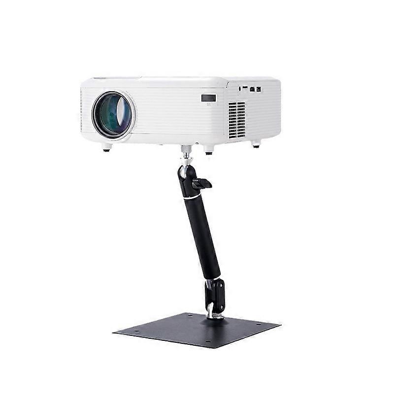 All-Metal Structure Projector Stand With Gimbal Supports 360-Degree Rotation