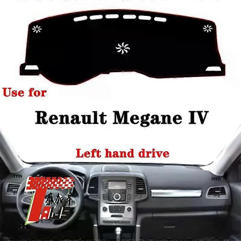 Apply TAIJS Factory Casual Simple Dust resistant Polyester Fibre Car Dashboard Cover For Renault Megane IV Left-Hand drive