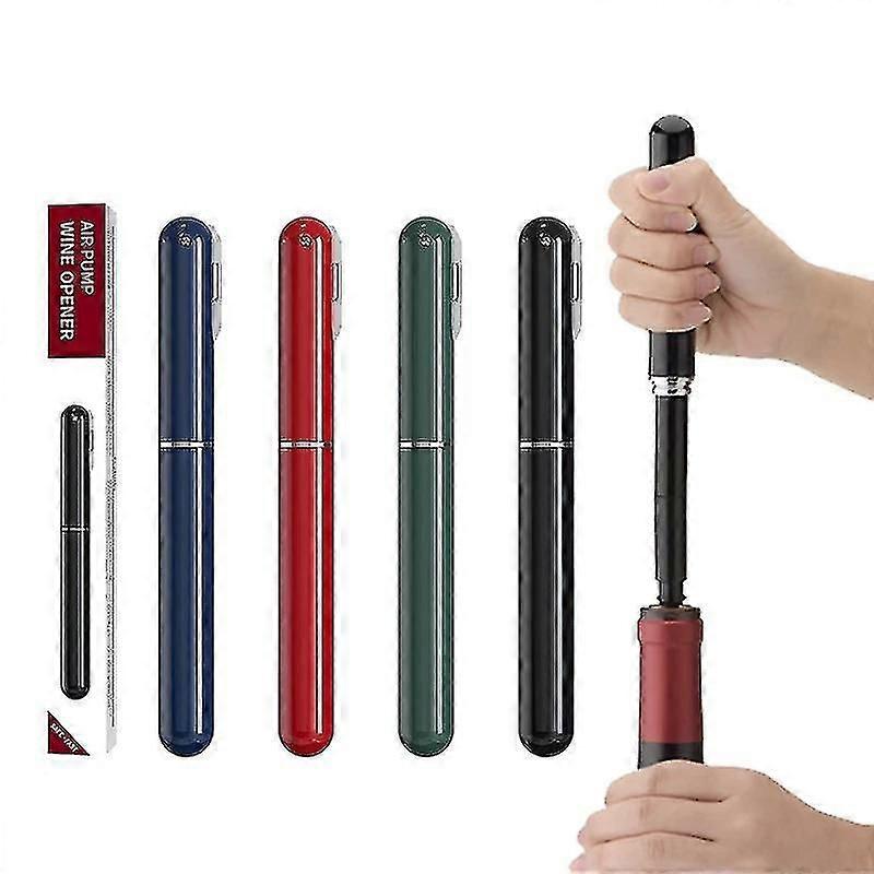 Lebanghui Flasköppnare Korkskruvar Luftpump Vinflasköppnare Pin Korkborttagare Pneumatisk Korkskruv Gadget Verktyg