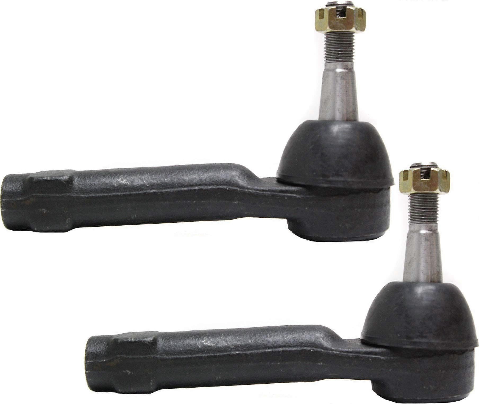 Front Left & Right Outer Tie Rod End Replacement For Chevrolet Silverado 1500 GMC Sierra 1500 (1999-2006) Power Steering