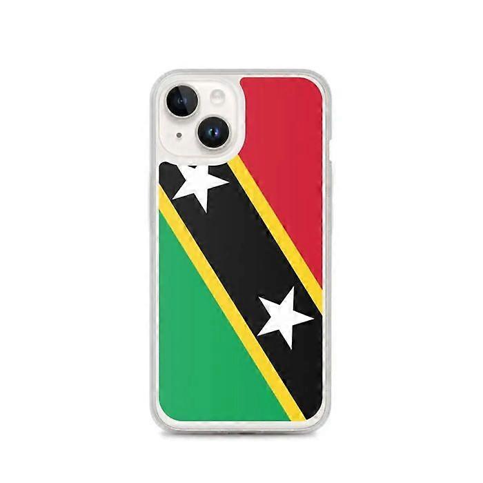 iPhone Case - Saint Kitts and Nevis - Flag - Soft - Multicolored - Vertical