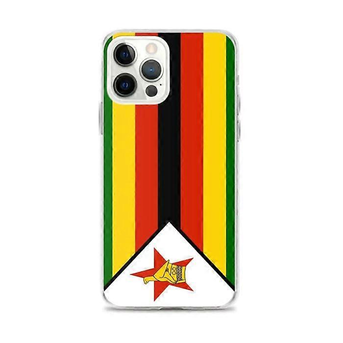 Zimbabwe Flag Phone Case - iPhone 12 Pro Max
