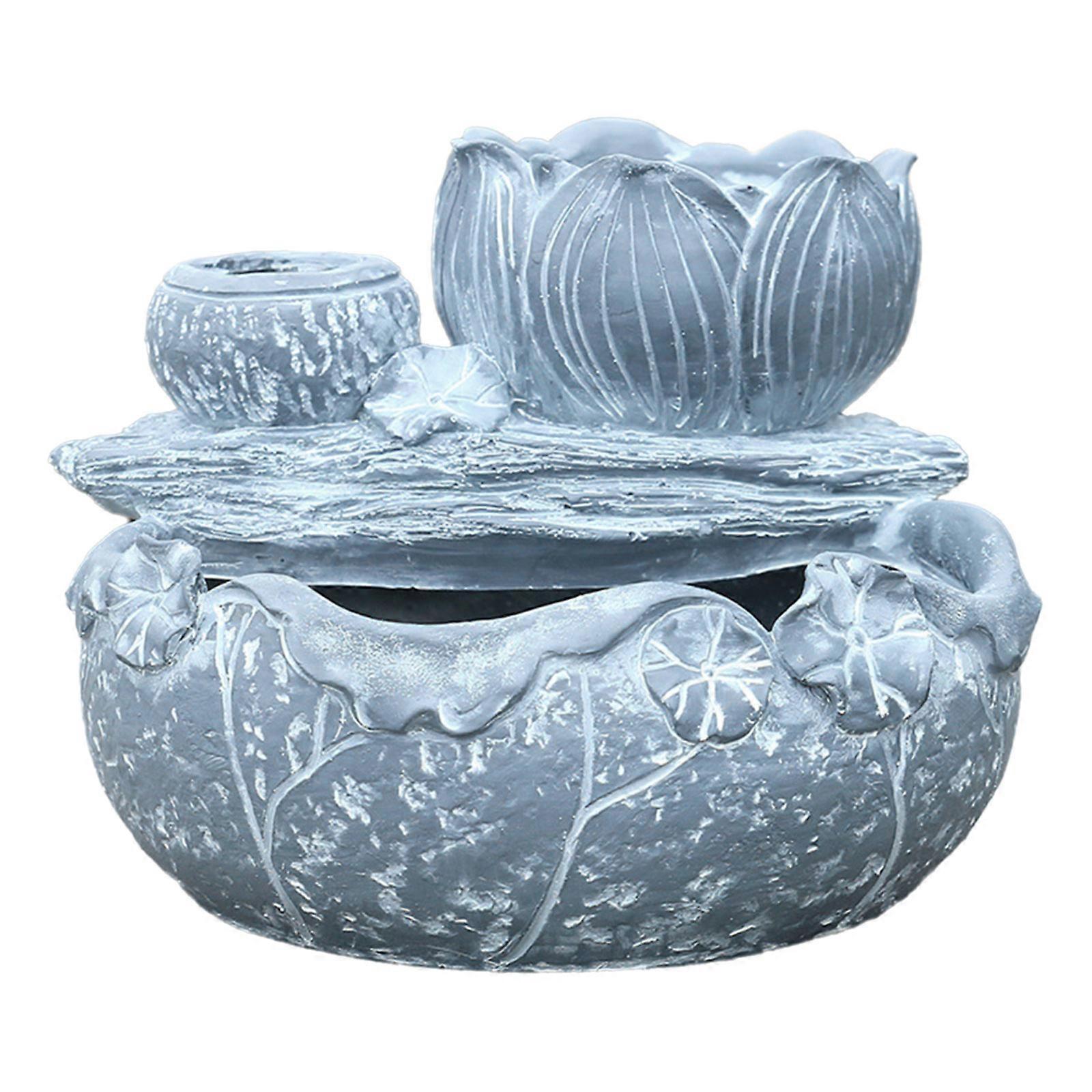 Elegant Resin Planter Succulent Arrangement Pots Decorative Plant Container Resin Texture for Succulent Arrangements