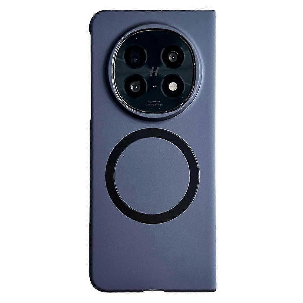 For Oppo Find N5 5G Case Compatible with MagSafe Skin-Touch Matte Hard PC Phone Cover - Black