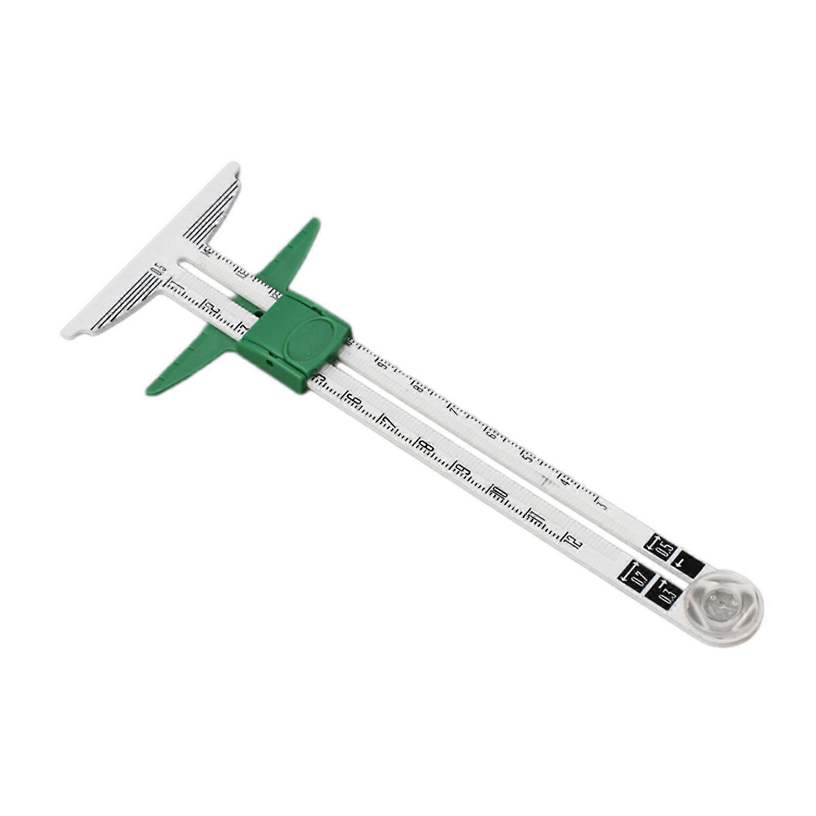 Fabric Quilting Tool Measuring Sewing Tool Work as Gauge Allowance Mark Button Hole for Beginner