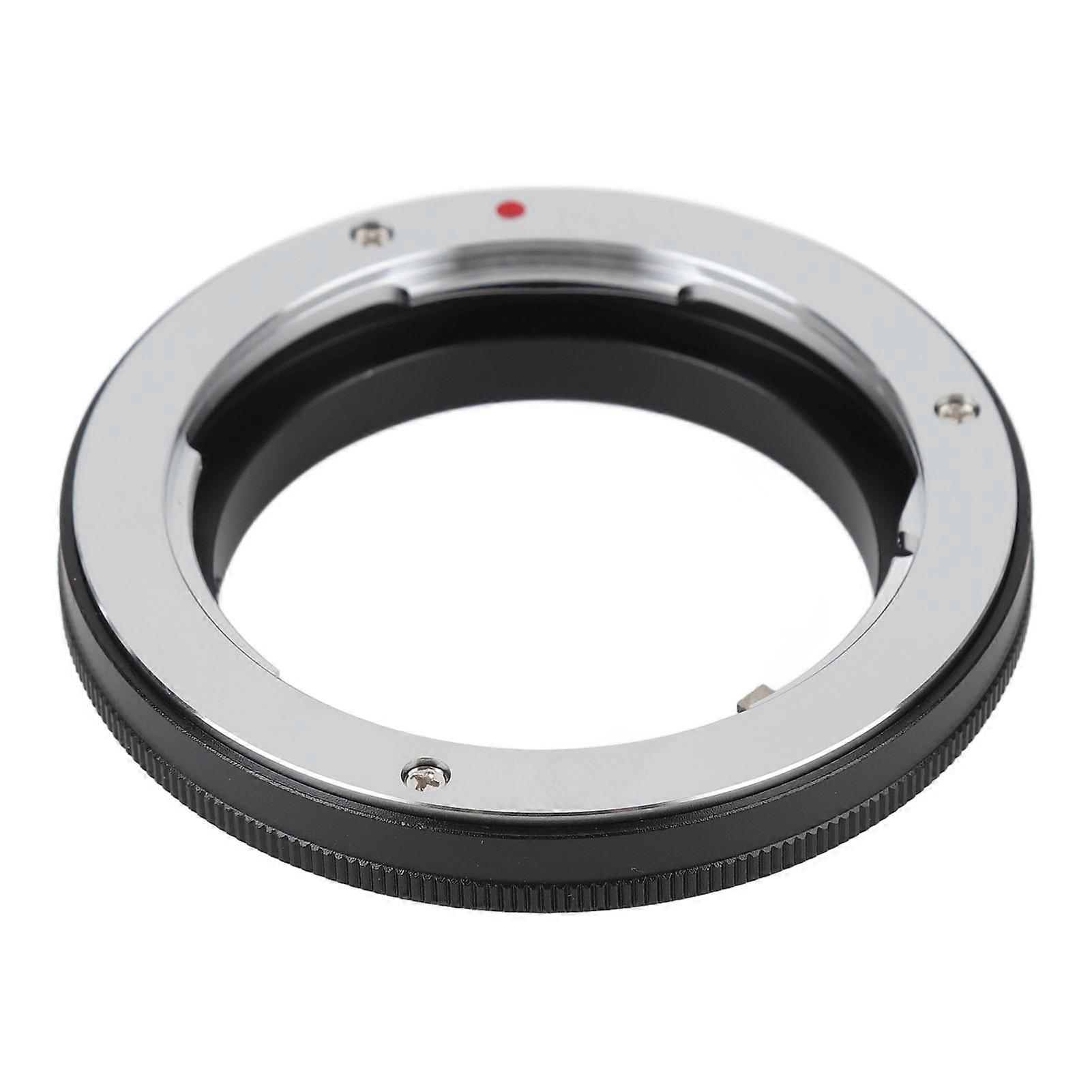 Aluminum alloy OM-4/3 lens mount adapter ring. OM lens mount adapter to 4/3 camera for E620, E520, E450 and E420.