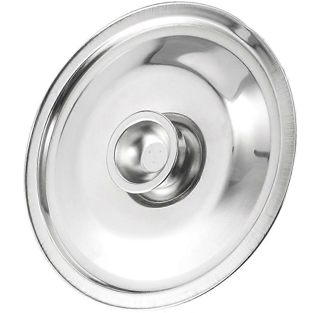 Seasoning Pot Cover Reusable Metal Lid with Scald Design and Convenient Knob for Jars – Kitchen Storage Solution
