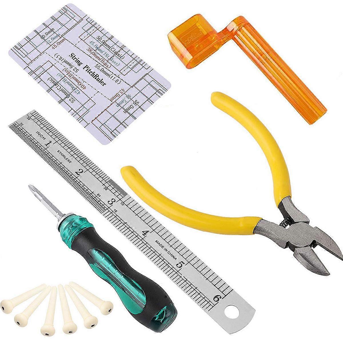 Professional Guitar Tools, String Gauge Enabled for Efficient Repairs and Adjustments