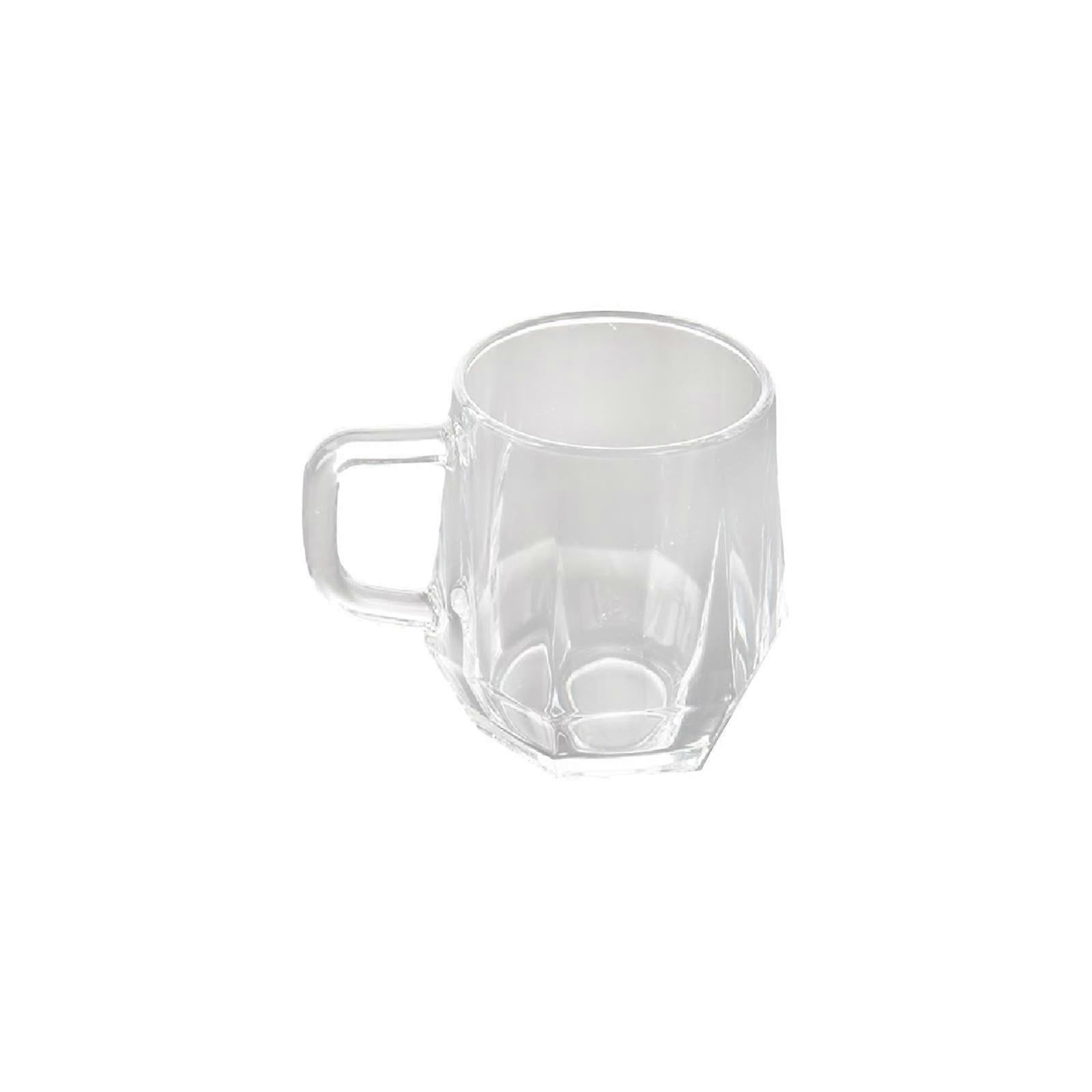 Coffee Cups Coffee Mugs with Handle Unique Reusable Drinkware Clear Drinking