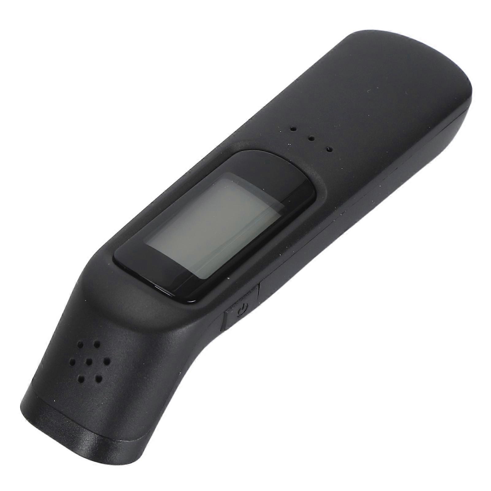 Breath Alcohol Tester LCD Display Voice Broadcast Non Contact Blowing Drunk Driving Detector 