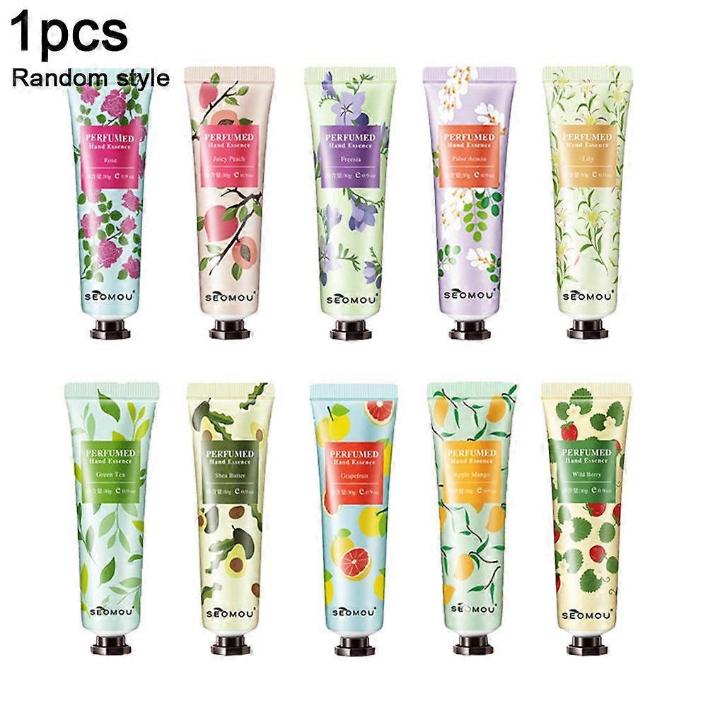 Hand cream color random (A) $ Shihou random hand cream fruit plant hydrating moisturizing tender and smooth anti-drying